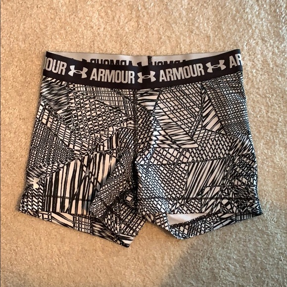under armour patterned shorts
